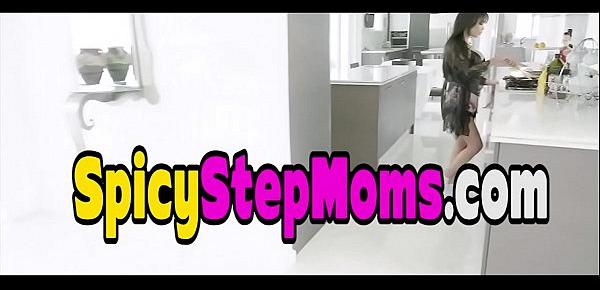  Hot Italian stepmom loves sher stepsons huge erection